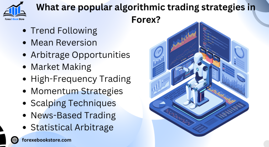 What are popular algorithmic trading strategies in Forex